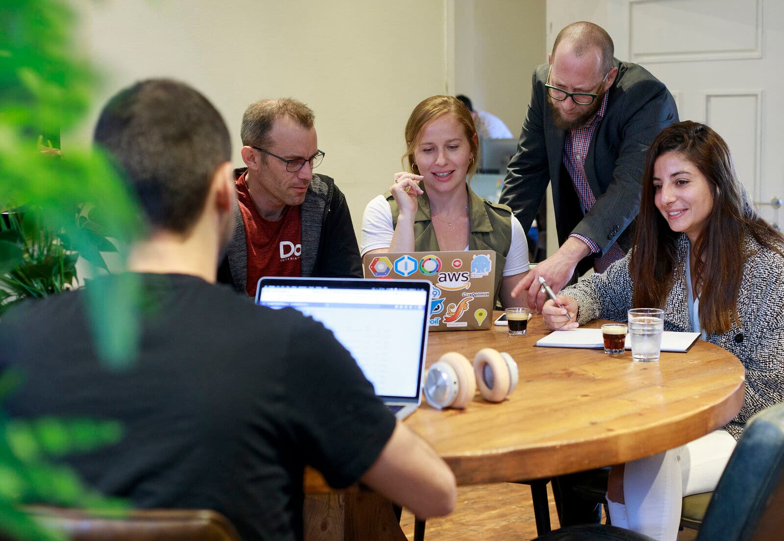 DoiT team collaborating